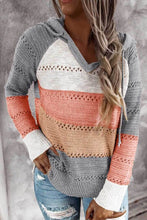 Load image into Gallery viewer, Patchwork Hooded Sweater (Options Available)