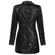 Load image into Gallery viewer, Sequin Blazer Dress