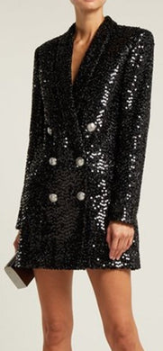 Sequin Blazer Dress