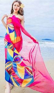 Abstract Sarong Cover-Up (Options Available)