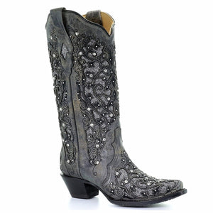 Hidden Sparkle Cowboy Boots (Options Available)