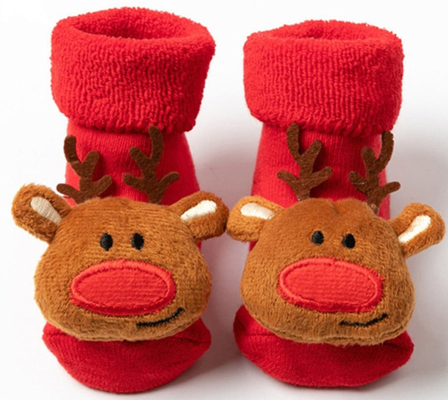 Kids' Non-slip Christmas Socks (Options Available)