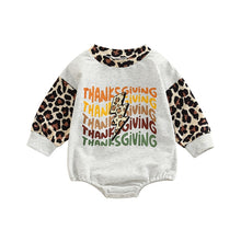 Load image into Gallery viewer, Kids&#39; Thanksgiving Romper (Options Available)