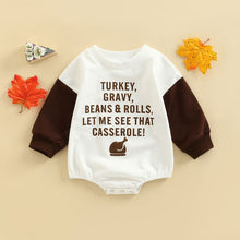 Load image into Gallery viewer, Kids&#39; Thanksgiving Romper (Options Available)