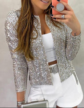 Load image into Gallery viewer, Sequin Jacket (Options Available)