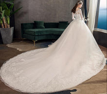 Load image into Gallery viewer, My Happily Ever After Wedding Dress (Train Optional)