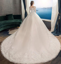 Load image into Gallery viewer, My Happily Ever After Wedding Dress (Train Optional)