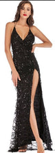 Load image into Gallery viewer, Slinky Sequin Dress (Options Available)