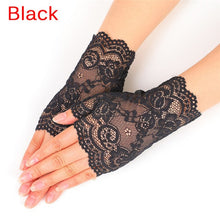 Load image into Gallery viewer, Lacy Fingerless Gloves (Options Available)