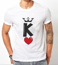 Load image into Gallery viewer, King &amp; Queen of Hearts T-shirt