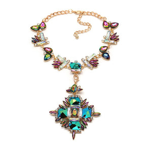Rhinestone Statement Jewelry (Choker Necklace Only)