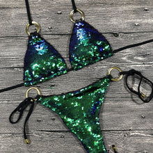 Load image into Gallery viewer, Sequin Bikini (Various Options Available)