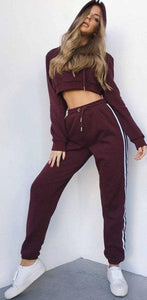 Crop Top Tracksuit (Options Available)