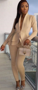 Ladies' Ruffled Suit (Options Available)