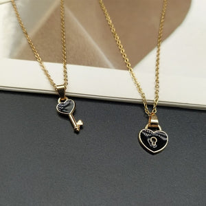 Under Lock and Key Pendant Set (Options Available)