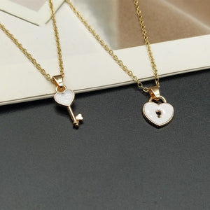 Under Lock and Key Pendant Set (Options Available)