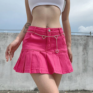 Billowy Denim Skirt (Options Available)