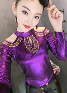 Metallic Blouse (Options Available)