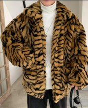 Load image into Gallery viewer, Faux Fur Animal Print Jacket (Options Available)