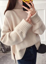 Load image into Gallery viewer, Long Turtleneck Sweater (Options Available)