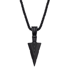 Load image into Gallery viewer, Unisex Arrow Necklace (Options Available)