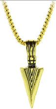 Load image into Gallery viewer, Unisex Arrow Necklace (Options Available)