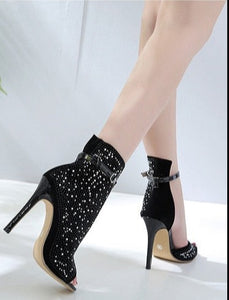 Sparkly Sequin High Heels