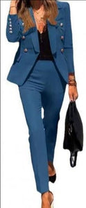 Ladies' Solid Color Suit (Options Available)