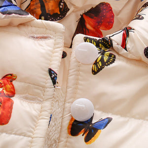 Kids' Swarm of Butterflies Coat (Options Available)