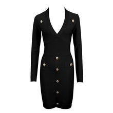 Load image into Gallery viewer, Long Sleeve Button Dress (Options Available)