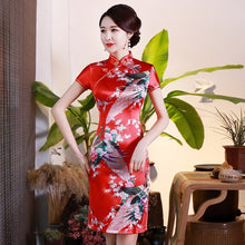 Load image into Gallery viewer, Traditional Cheongsam Dress (Various Options Available)