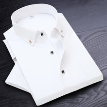 Load image into Gallery viewer, Mens Short Sleeve Dress Shirt (Options Available)