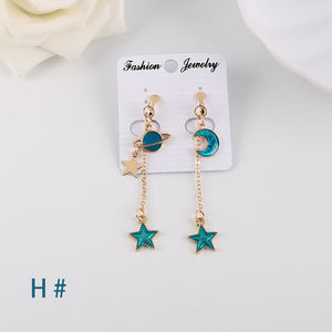Celestial Earrings (Clip-On and Pierced available)