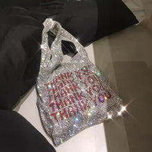 Load image into Gallery viewer, Thank You Sequin Tote Bag