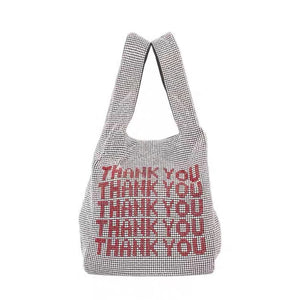 Thank You Sequin Tote Bag