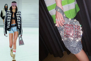 Thank You Sequin Tote Bag